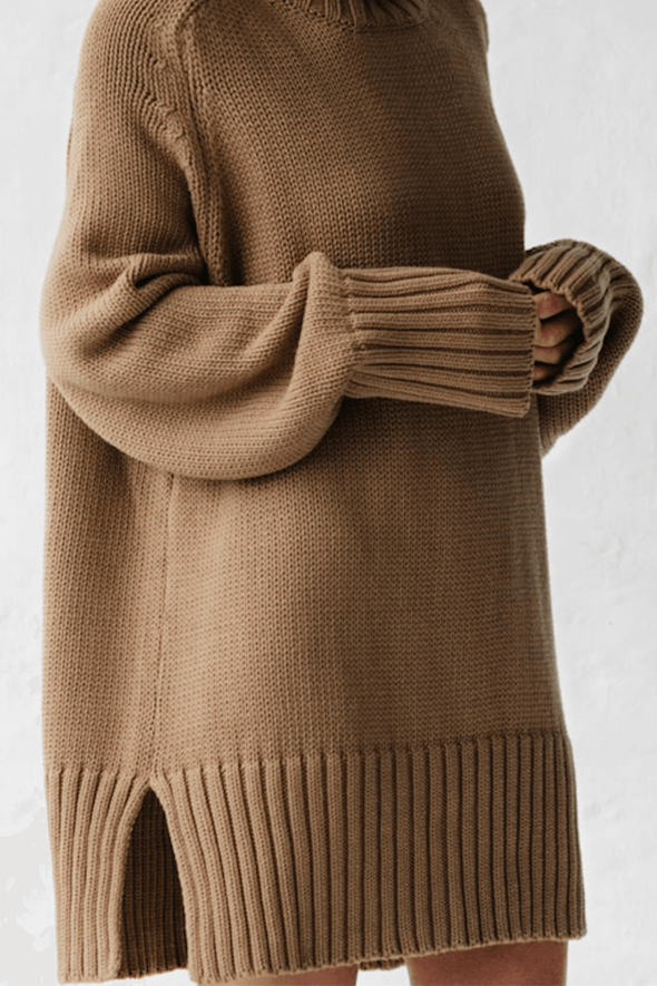 Crewneck Sweater - Beige