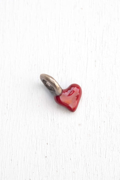 Enameled Cuoricino Charm