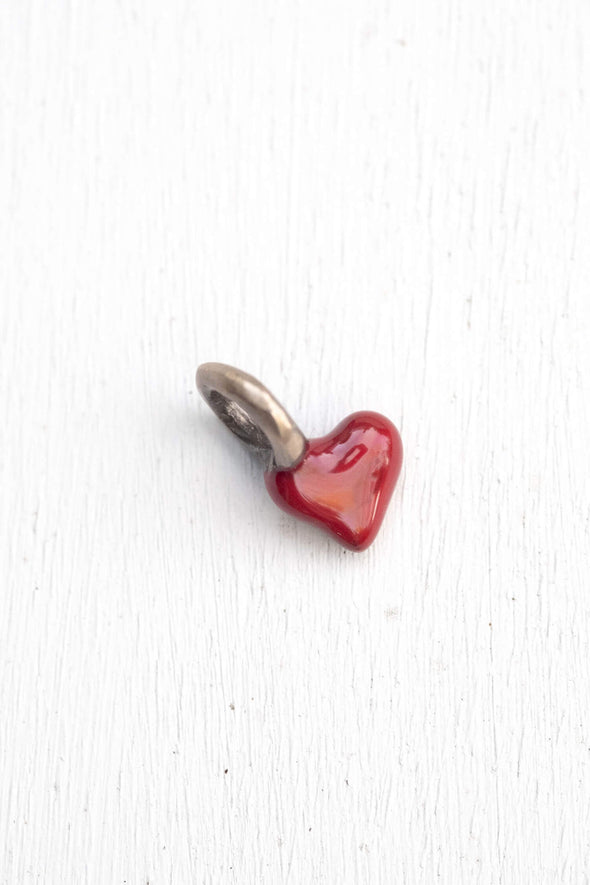 Enameled Cuoricino Charm