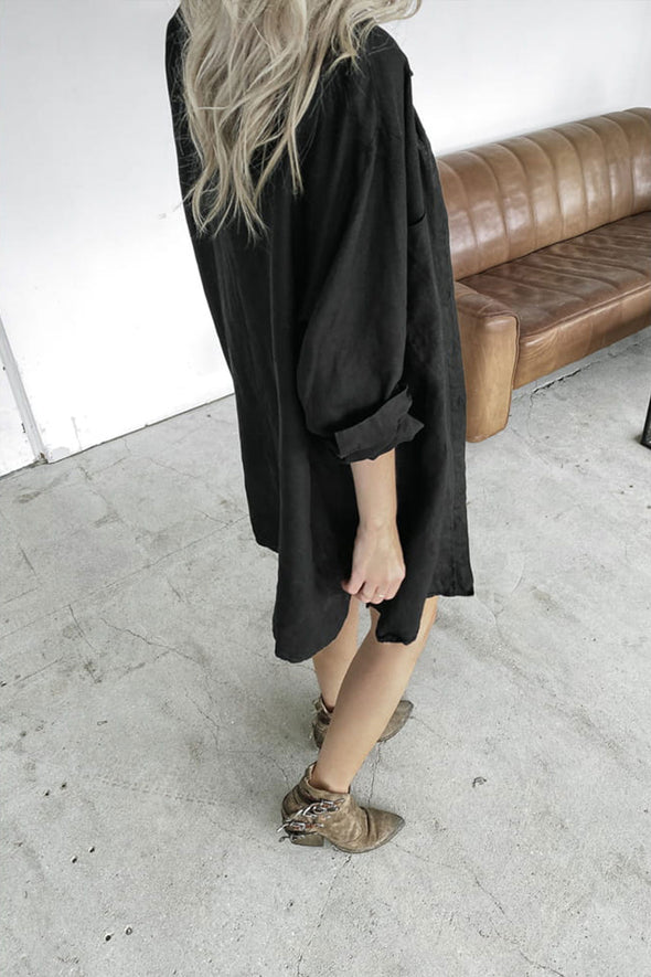 Boyfriend Shirt - Black