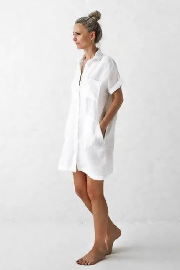 Linen Tunic - White