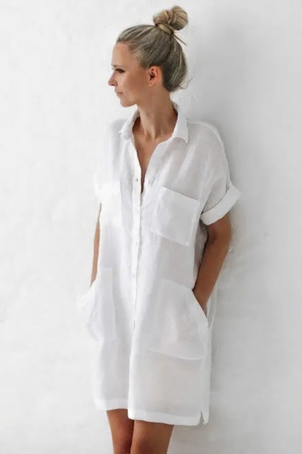 Linen Tunic - White