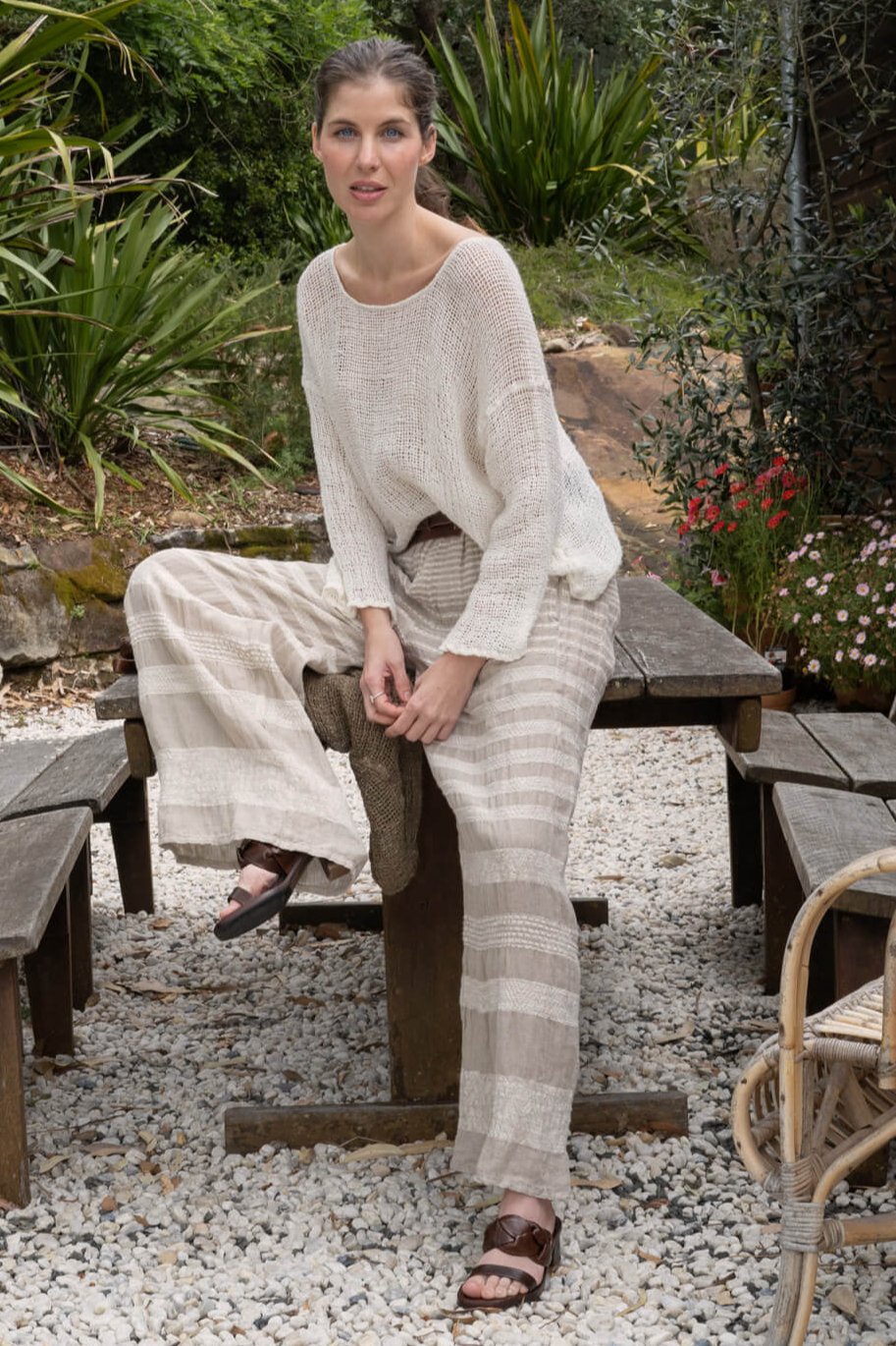 Pantalone Ermitage in Taglio Ermitage in Naturale