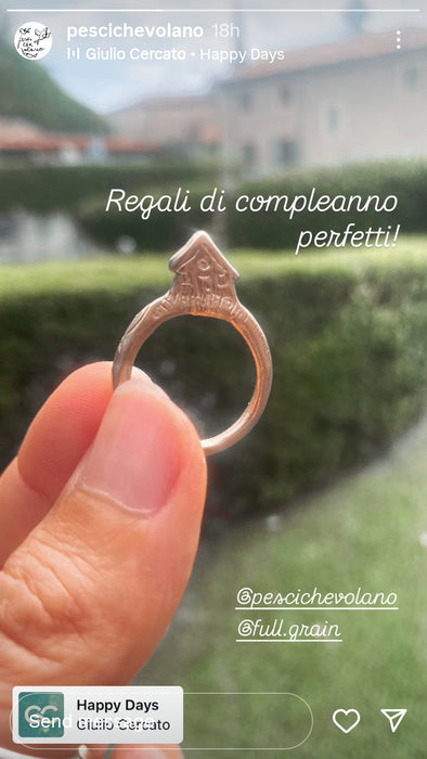 Pesci Che Volano custom-made ring