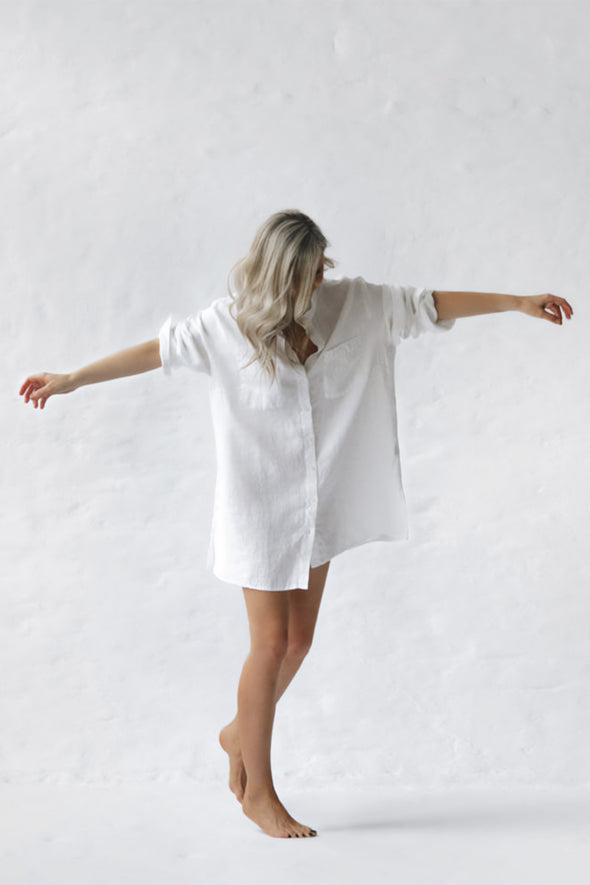 Boyfriend Shirt - White