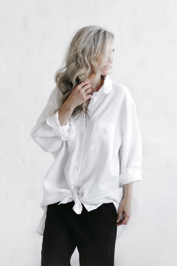 Boyfriend Shirt - White