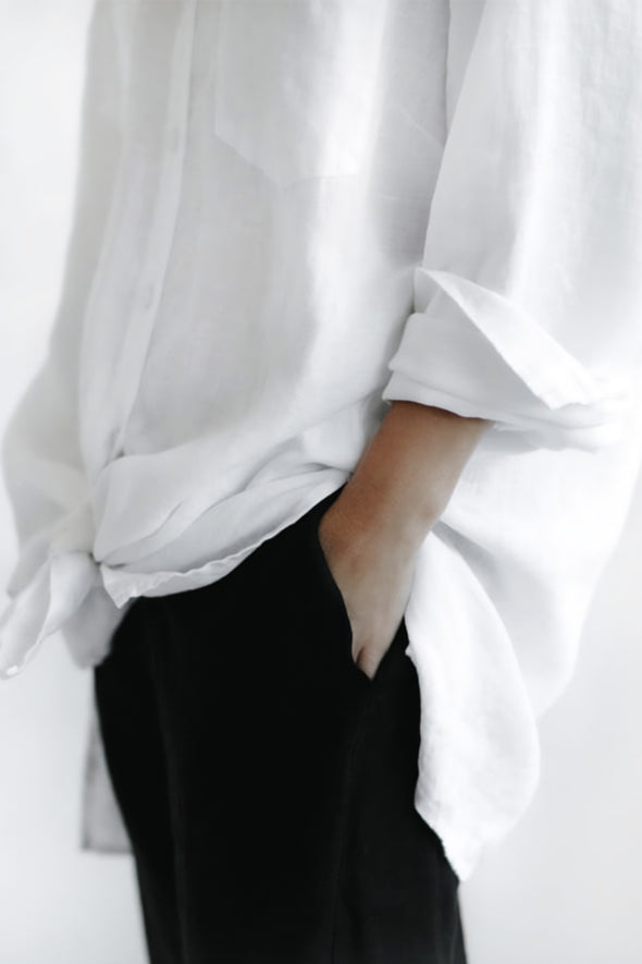 Boyfriend Shirt - White