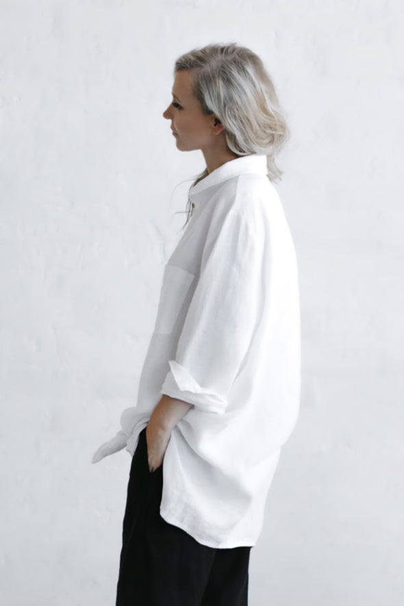 Boyfriend Shirt - White
