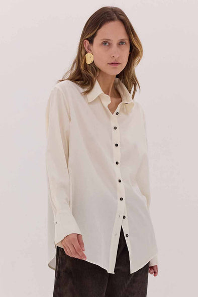 The Split Back Shirt - 100% Giza Cotton