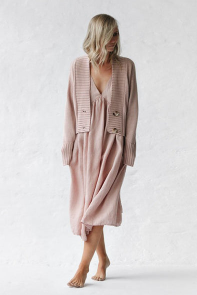 Figga Dress - Dusty Pink