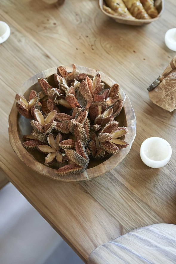 Hand Carved Tree Root Serving Bowl