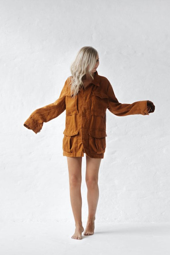 Utility Jacket - Mustard