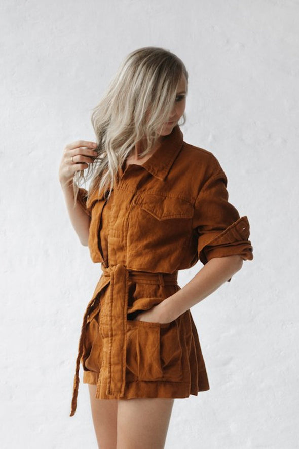 Utility Jacket - Mustard