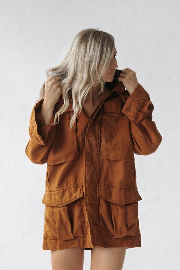 Utility Jacket - Mustard
