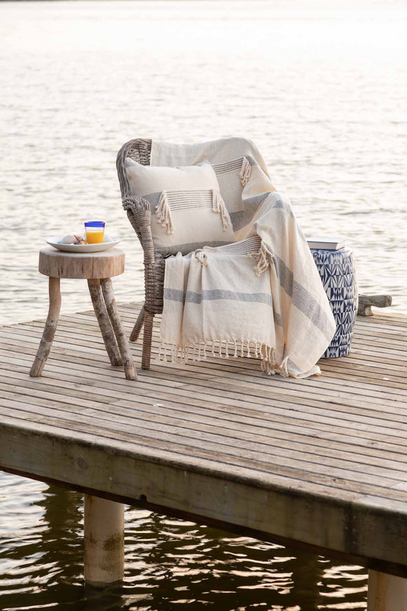 Apolo Throw - Coastal Tones