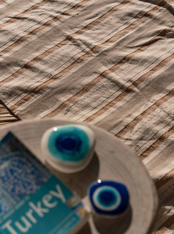 Esparta Throw - Coral Clay