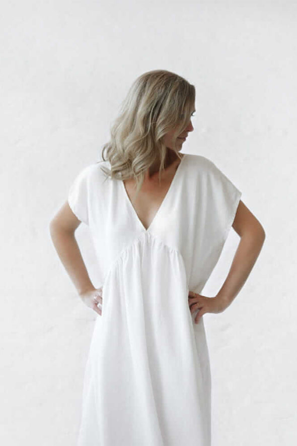 Figga Dress - White
