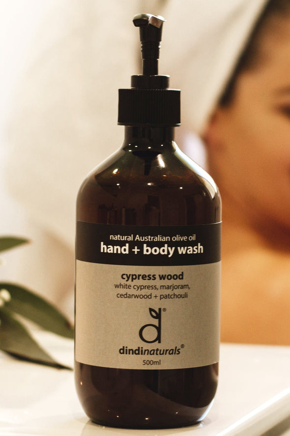 Hand + Body Wash Cypress Wood