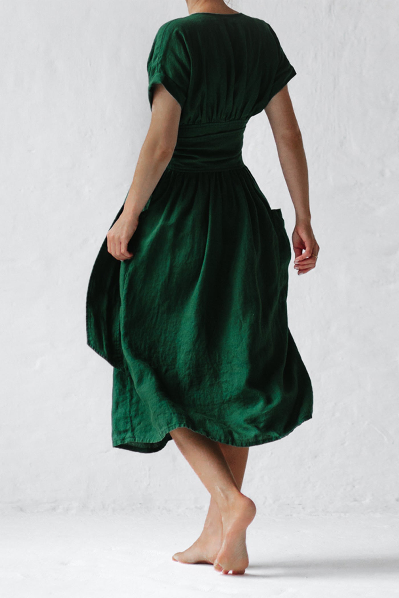 Kimono discount dress green