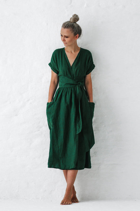 Kimono Dress - Green