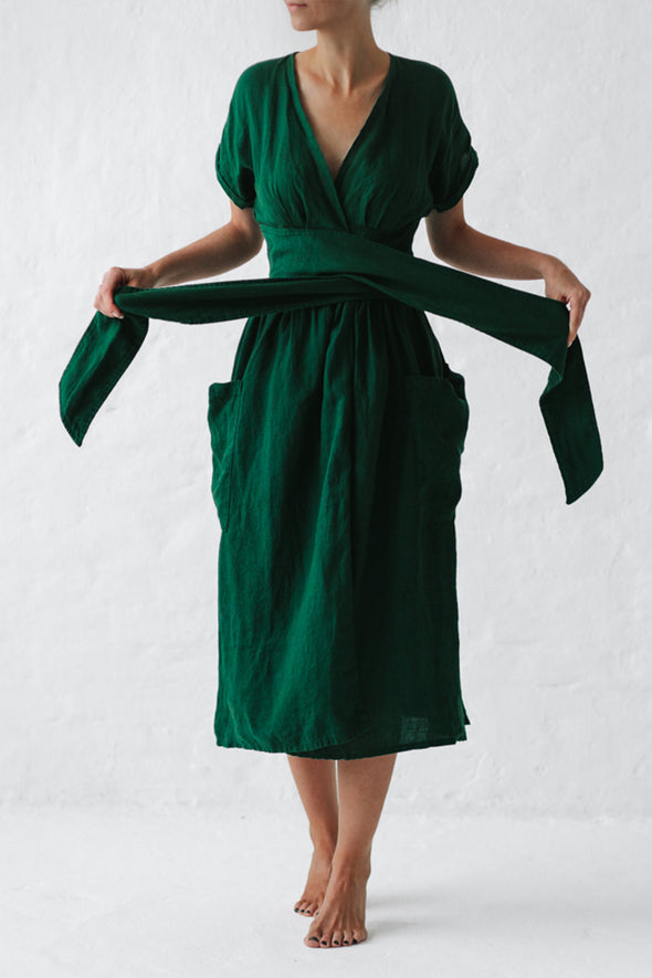 Kimono Dress - Green