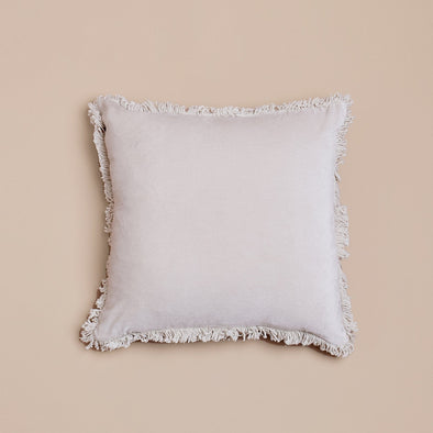 Velvet Square 100% Cotton Cushion | Clay - Coton Bath Mat