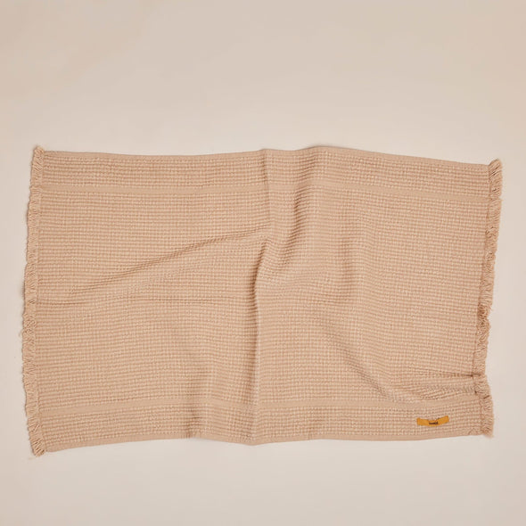 Vintage Wash 100% Cotton Bathroom Collection | Nutmeg | Bath Mat