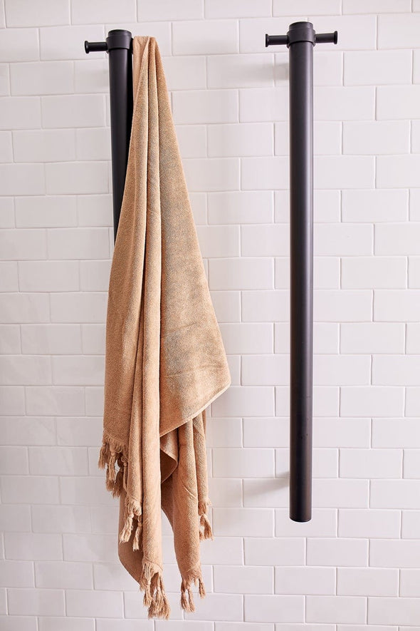 Vintage Wash 100% Cotton Bathroom Collection | Nutmeg | Towel