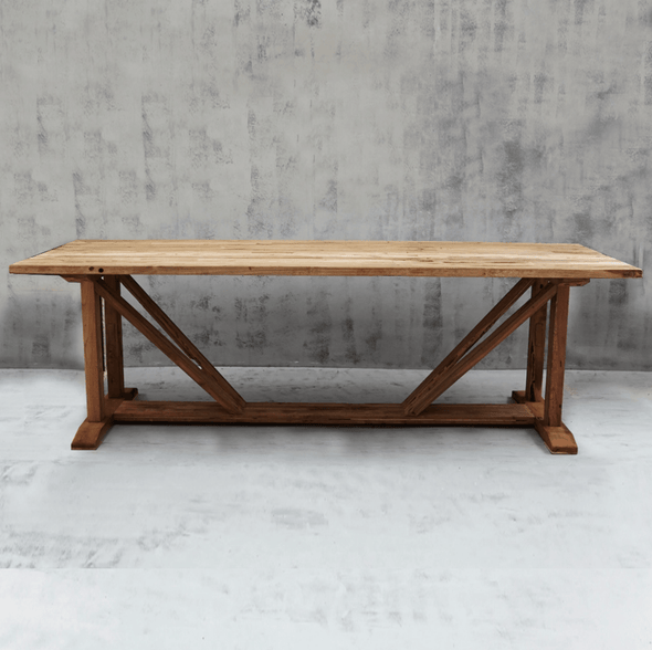 Mandela Large Rustic Dining Table