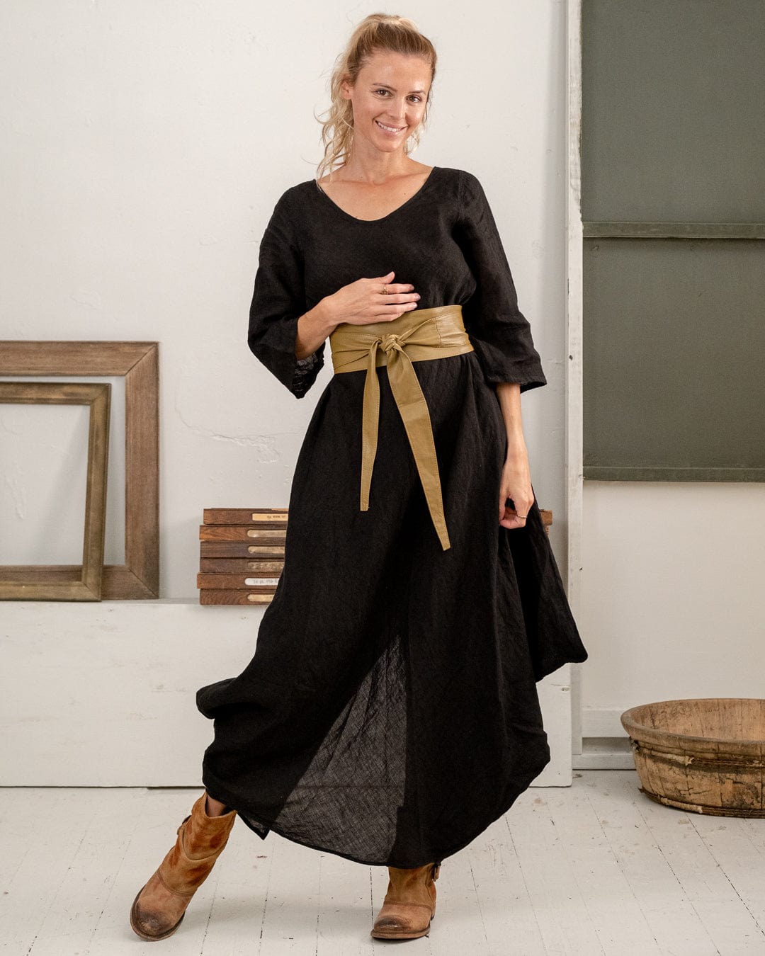 Vestito total black sale