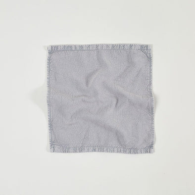 Vintage Wash 100% Cotton Bathroom Collection | Pale Grey | Face Washer