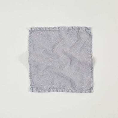 Vintage Wash 100% Cotton Bathroom Collection | Pale Grey | Face Washer
