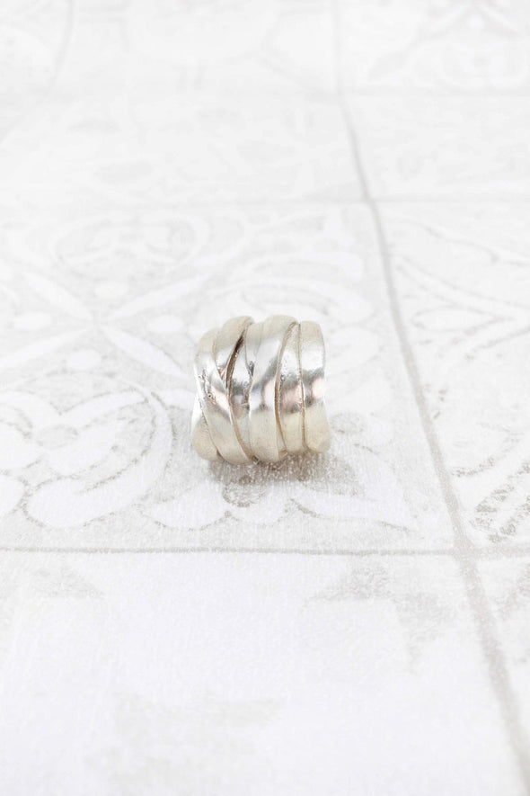 Gomitolo Silver Ring