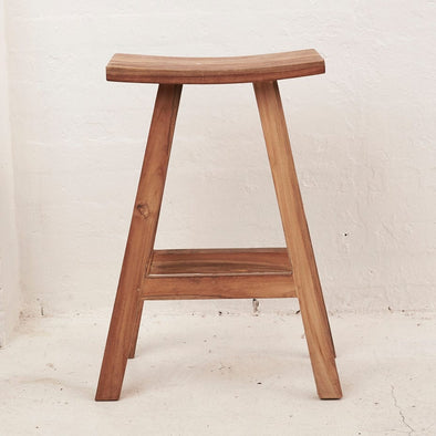 Sena Rustic Finish Bar Stool