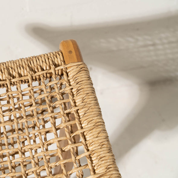 Khairi Woven Outdoor Barstool