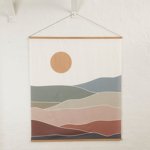 Mountains, Shades. Wall Hanging