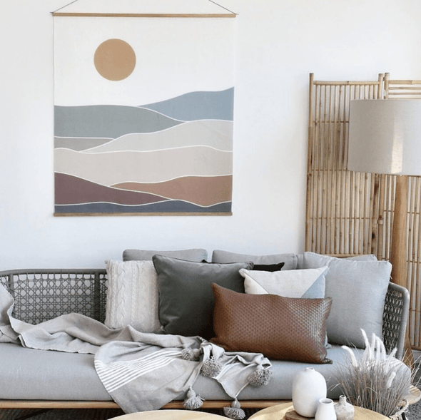 Mountains, Shades. Wall Hanging