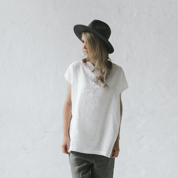Square Top - White