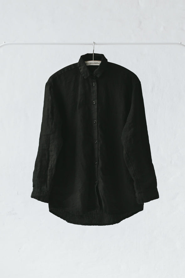 Linen Shirt - Black